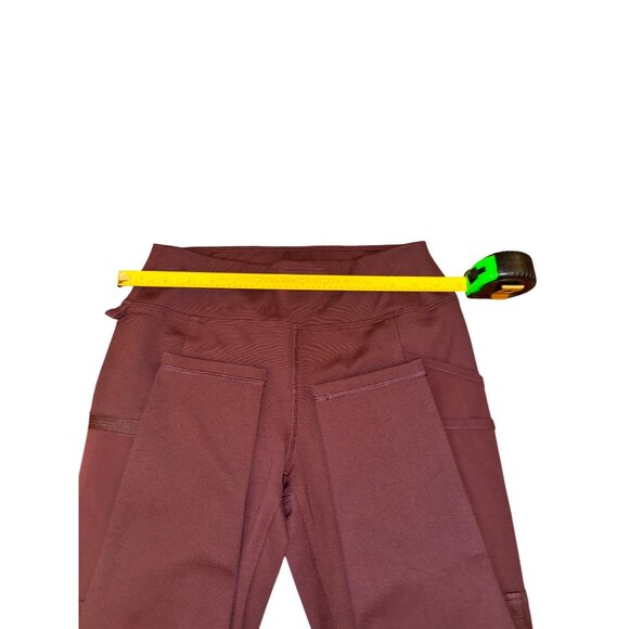 Carhartt Womens Fitted Stretch Work Pants In Deep Purple/Maroon Size XS - Picture 3 of 12